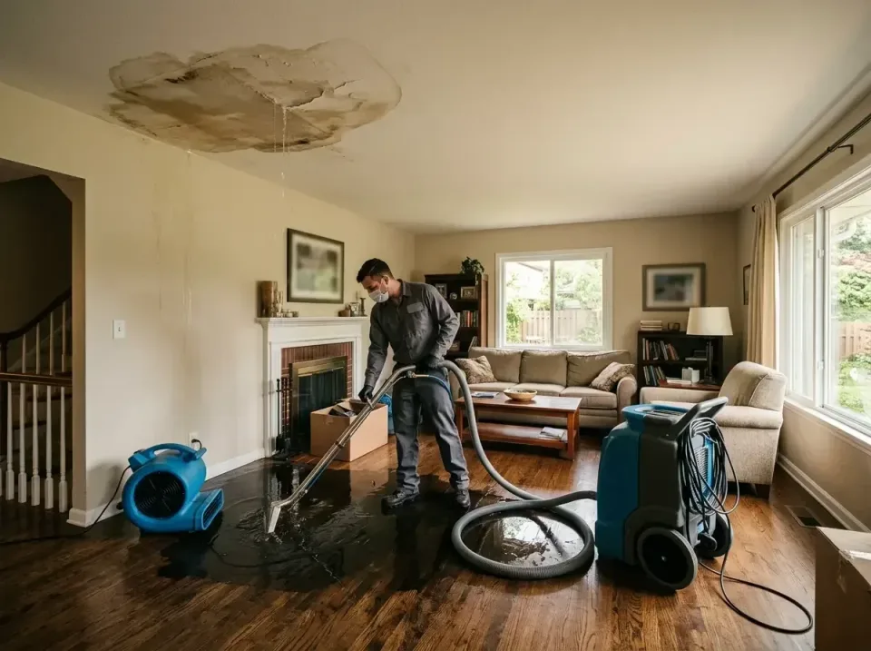 attic-pipe-burst-ceiling-drip-008 — frequently asked questions, Water Damage Restoration & Carpet Care in West Wyoming, PA